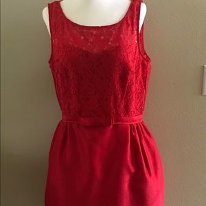 Taylor very elegant fancy red dress